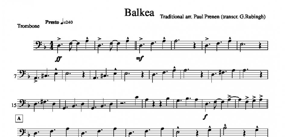 Balkea jongNBE 2017 – 08 Trombone