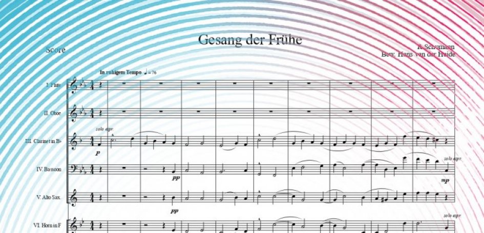 Gesang der Frühe – Robert Schumann – SWE – Download page