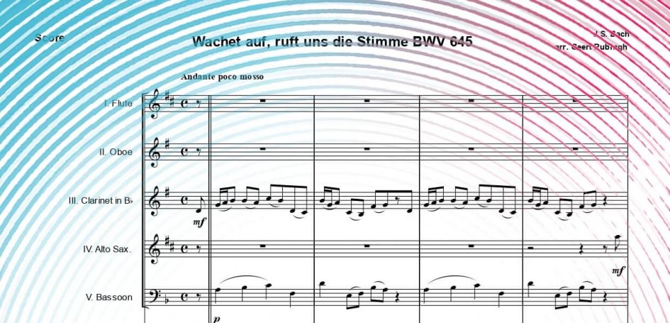 Wachet auf ruft uns die Stimme – J.S. Bach – Download page